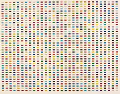 1260 Farben by Gerhard Richter, Farboffset auf Karton, sold Jun 2015