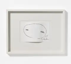 Nagelbild by Günther Uecker, Bleistift und Nagel auf Papier, sold Jun 2015