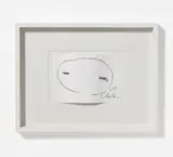 Günther Uecker, Nagelbild, Bleistift und Nagel auf Papier