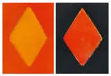 Kleines Diptychon I und II by Heinz Mack, Acryl auf Leinwand, sold Jun 2015