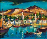 Franz Heckendorf, Südliche Seenlandschaft