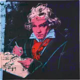 Andy Warhol, Beethoven, Farbserigrafie auf Lenox Museumskarton