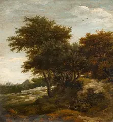 Jakob Isaackszoon van Ruisdael, Auktion 351, Los 537, Öl auf Holz