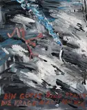 Jörg Immendorff, "Ein gutes Bild stellt die Frage nach dem wir", Öl auf Leinwand