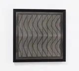 Ludwig Wilding, Stereoskopisches Bild PSR 28/37, Serigrafie auf Plexiglas und Papier in schwarzem Holzkasten
