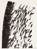 Günther Uecker, Ohne Titel (Lichtung), Holzschnitt auf Karton