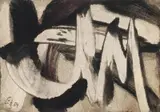 Ohne Titel by Karl Otto Götz, Gouache auf Velin, sold Jun 2015