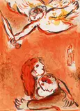 Marc Chagall, Dessins pour la Bible, Buchausgabe mit 25 Farblithografien und 23 Lithografien
