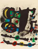 Homenaje a Josep Lluis Sert by Joan Miró, Farblithografie auf Guarro, sold Jun 2015