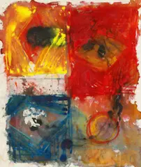 Norbert Prangenberg, Ohne Titel, Öl auf Leinwand