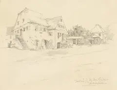Pius Ferdinand Messerschmitt, Auktion 368, Los 318, Bleistiftzeichnung auf Papier