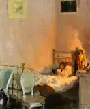 Carl von Marr, Nächtliche Lektüre