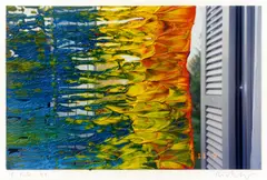 15. Febr. 01 by Gerhard Richter, Öl über Fotografie, in Passepartout montiert und gerahmt, sold Jun 2015