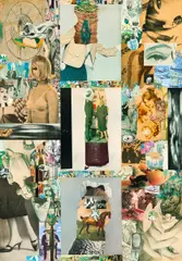 Ohne Titel by Jiří Kolář, Papiercollage auf Karton, sold Jun 2015