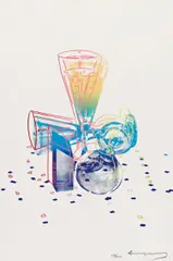 Andy Warhol, Committee 2000, Farbserigrafie auf Lenox Museumskarton
