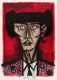 Bernard Buffet, Aus: "Toreros", Farblithografie auf Arches (Wasserzeichen)