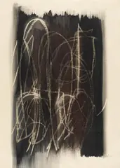 Ohne Titel by Fritz Winter, 1964, Öl auf Papier, sold Jun 2015