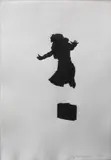 Liz Bachhuber, Ohne Titel, Schattenriß und Tusche auf Papier