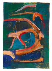 Martin Colden, Ohne Titel, Gouache auf Papier