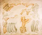 Nikolaus von Georgi, Ohne Titel, Acryl auf Leinwand