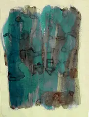Ika Huber, Cendré II, Gouache auf Papier