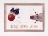 Alois Janák, Konstellation, Farbradierung auf Papier