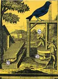 Daniel Richter, Untitled (Grafik Serie 1/4), Hochdruck auf Papier