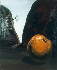 Gerard Kever, Die tierische Angst (No.35), Öl auf Leinwand