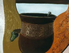 Gerard Kever, Die tierische Angst (No.36), Öl auf Leinwand