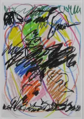 Julia Lohmann, Ohne Titel, Mischtechnik auf Papier