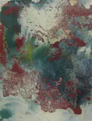 Lutz Lübbe, Ohne Titel, Mischtechnik auf Papier