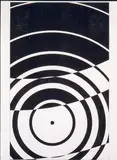 Thilo Maatsch, Ohne Titel (konzentrische Kreise, schwarz-weiß), Lithografie auf Papier