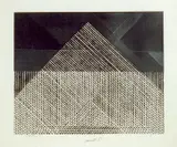 Heinz Mack, Ohne Titel, Rasterfarblithografie auf Karton
