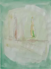 Horst Münch, Konvolut aus 4 Arbeiten (No. 42,43,44,45), Bleistift auf Papier