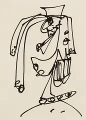 Ohne Titel (4 Arbeiten) by Antonio Saura Atarés, Lithografie auf Papier, sold Jun 2015