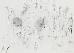 Renate Sellesnick, Ohne Titel, Bleistift auf Papier