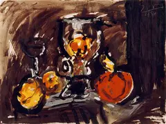 Ohne Titel by Stefan Szczesny, Mischtechnik auf Papier, sold Jun 2015