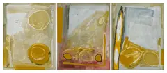 Wolfgang Schneider, Ohne Titel (Triptychon), Öl auf Leinwand