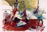 Norbert Tadeusz, Ohne Titel, Gouache auf Papier