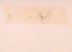 Revolution, Loi des suspects (2 Arbeiten) by Ernesto Tatafiore, Bleistift, Deckfarbe und Collage auf Papier, sold Jun 2015