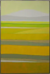 Gerhard Taubert, Richtung Ventoux, Acryl auf Leinwand