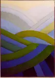 Gerhard Taubert, Ohne Titel (Landschaft) (2 Arbeiten), Acryl auf Karton