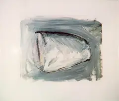 Jörg Vester, Eurofisch I, Öl auf Papier