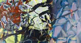 Björn Dressler, Ohne Titel, Öl auf Leinwand