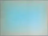 Raimer Jochims, Ohne Titel (grüne Fläche, No.23), Öl auf Hartfaser