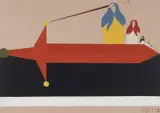 Pavel Pepperstein, Ohne Titel (Red Sword and Russian Doll) (Aus der Serie Either - Or)