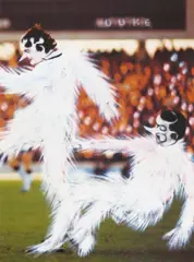 Ohne Titel (Fußball) by Jürgen von Dückerhoff, Ausradierung auf Offset-Druck, sold Jun 2015