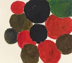 Günther Förg, Ohne Titel, Acryl auf Leinwand