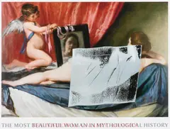 Kate Davis, Curtain I-VII (Die schönste Frau in der Geschichte der Mythologie), Digitale Pigmentdrucke auf Papier