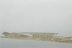 Felder by Anna Vogel, Inkjet-Print auf Kopie auf Packpapier, sold Jun 2015